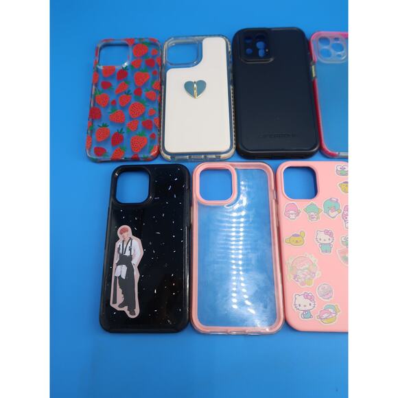 11-Item iPhone Case Collection — Primarily iPhone 12 Pro Max - Picture 2 of 7